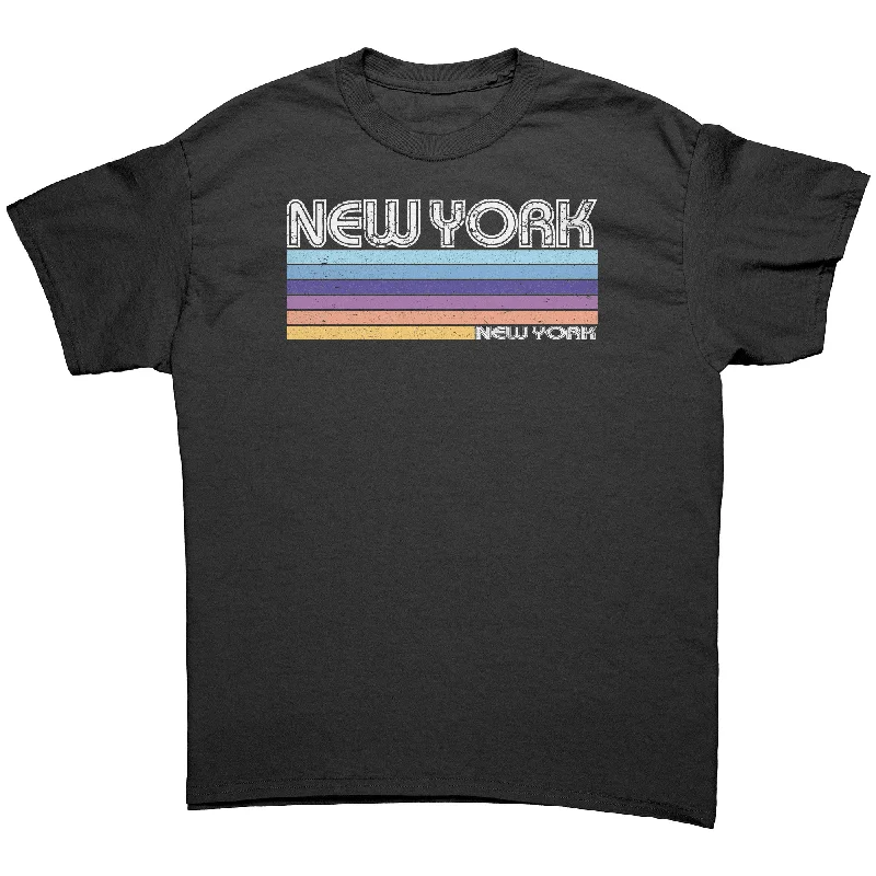 long sleeve t-shirts winter -NEW YORK, NEW YORK Retro 70’s 80’s Look Unisex T-SHIRT