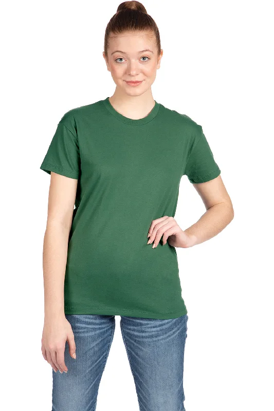 kids couple t-shirts -Next Level Womens Relaxed Short Sleeve Crewneck T-Shirt - Royal Pine Green