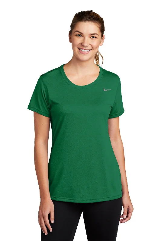 patriotic kids t-shirts -Nike Womens Team rLegend Dri-Fit Moisture Wicking Short Sleeve Crewneck T-Shirt - Gorge Green