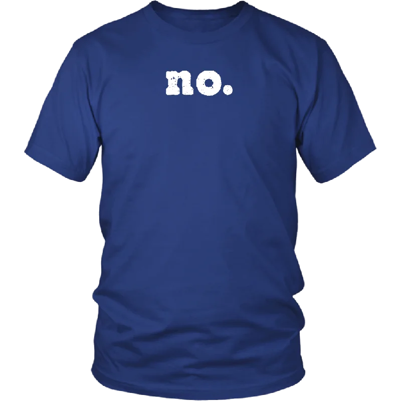 funny graphic t-shirts -NO. Short Sleeve District Unisex T-Shirt