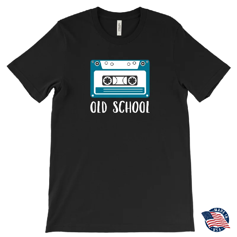 eco kids graphic t-shirts -OLD SCHOOL Cassette Tape Design Men's T-Shirt