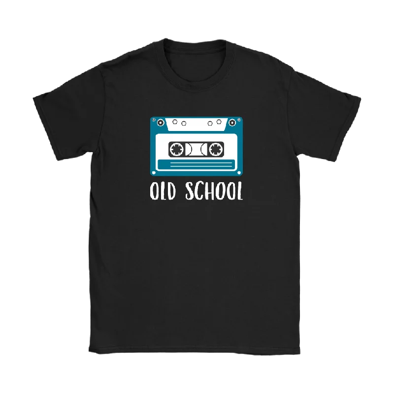 distressed couple t-shirts -OLD SCHOOL Cassette Tape Design Women's T-Shirt