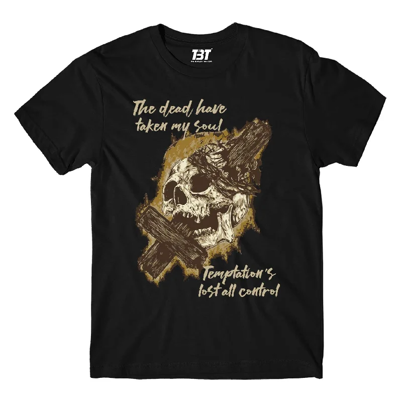 sports cotton t-shirts -Slayer T shirt - Dead Skin Mask