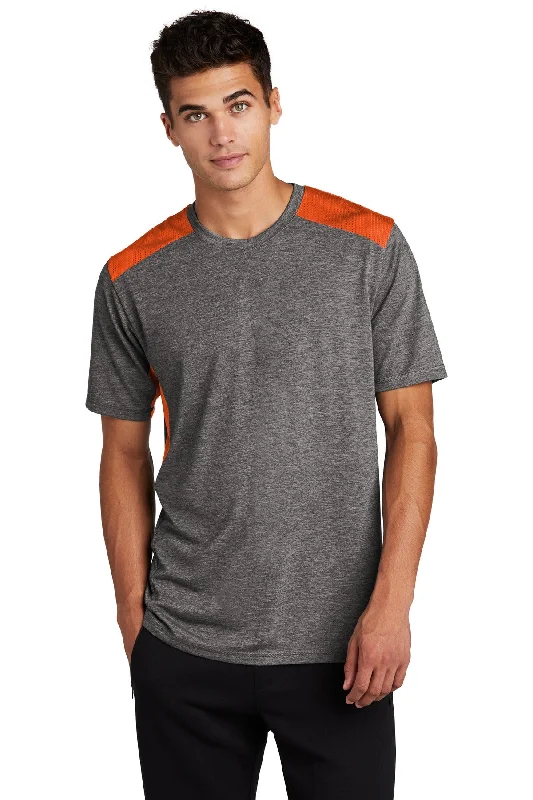 Deep Orange/ Dark Grey Heather