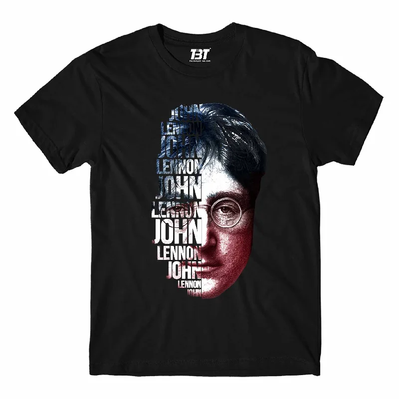 neon long sleeve t-shirts -The Beatles T shirt - John Fan Art