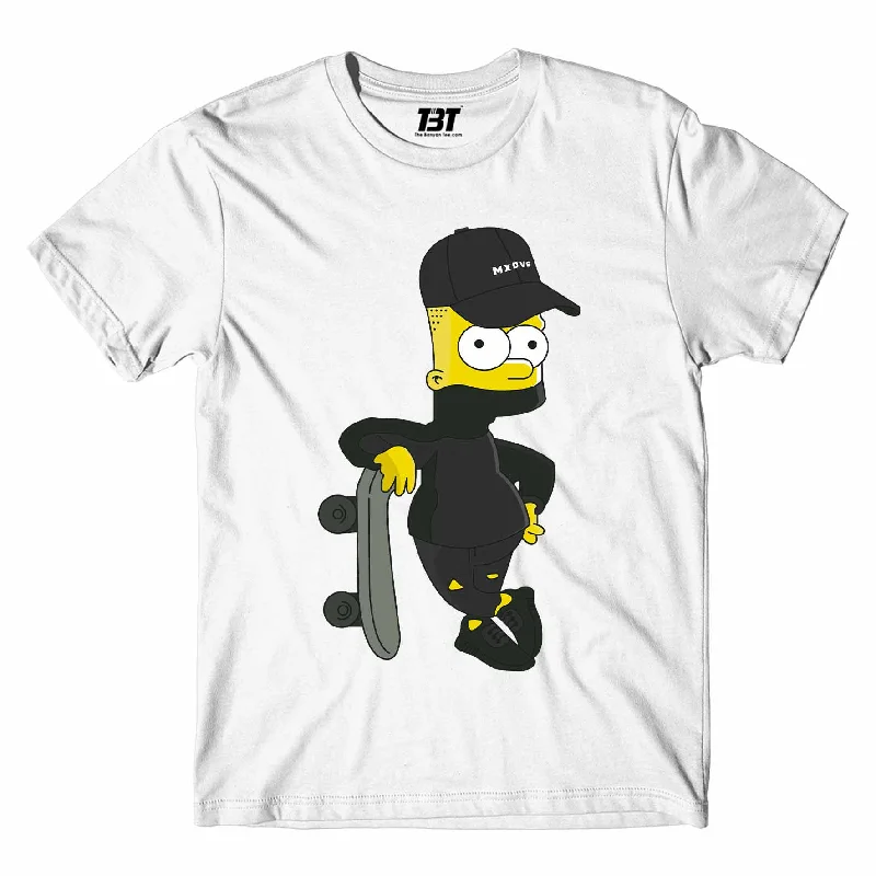 festival plain t-shirts -The Simpsons T shirt - Bart