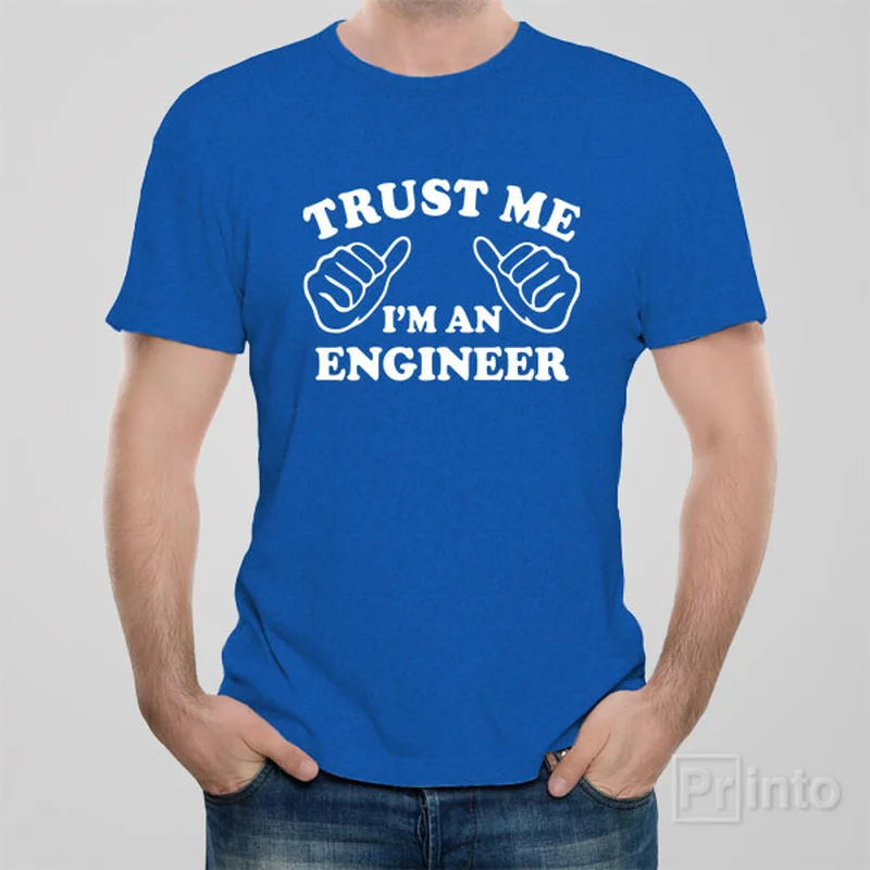 eco vintage t-shirts -Trust me - I am an engineer - T-shirt