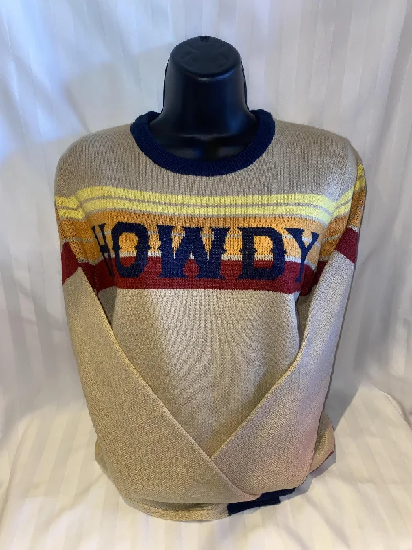 pullover sweater retro -Jacket for puffer coats -Howdy Sweater Retro