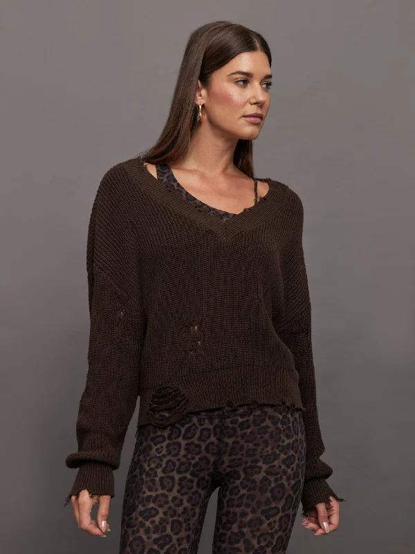 pullover sweater stylish warmth -Cardigan for stylish sweater weather -Syd Sweater - Coconut