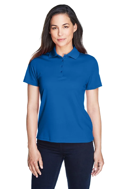 chiffon blouses elegant -Core 365 Womens Origin Performance Moisture Wicking Short Sleeve Polo Shirt - True Royal Blue