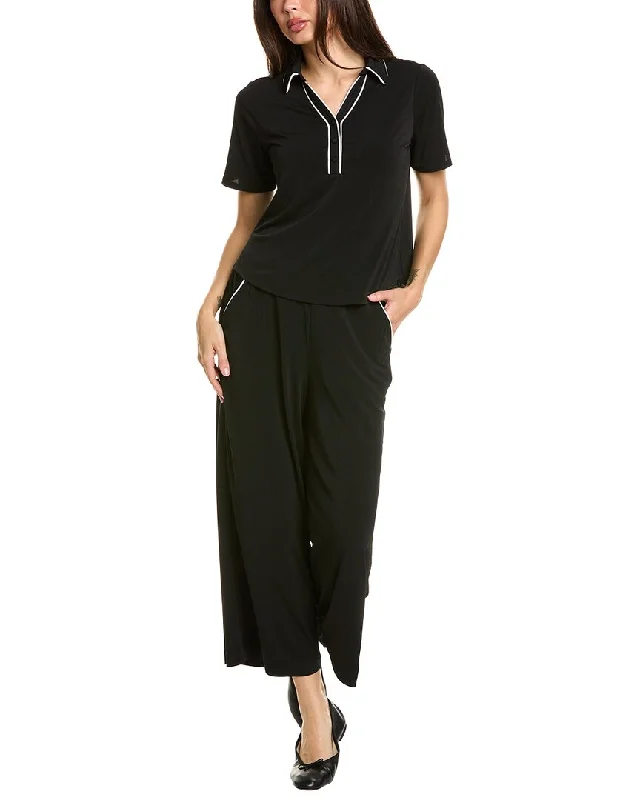 Pants for relaxed vacation looks -Adrianna Papell 2pc Top & Pant Set