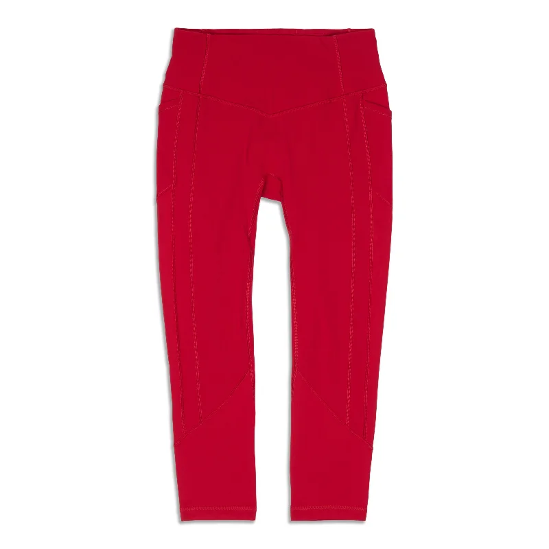 Pants for trendy gym wear -All The Right Places Crop - Resale