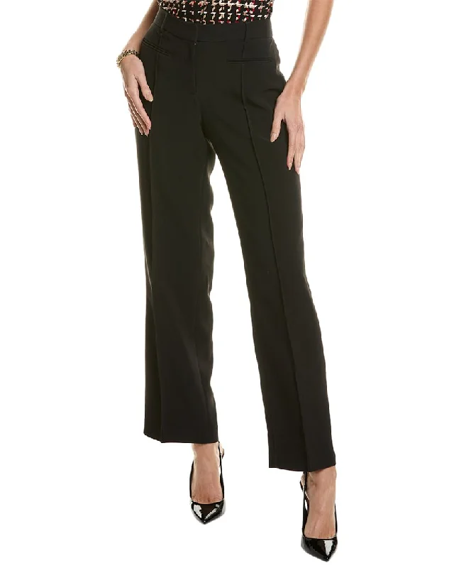 Pants for stylish travel wear -Anne Klein Pintuck Trouser