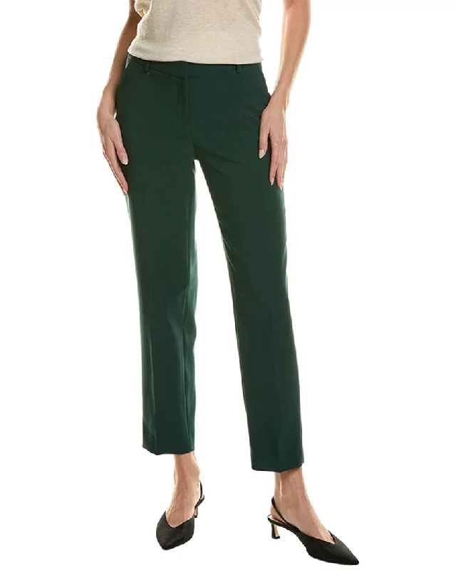 Pants for cozy weekend look -Anne Klein Straight Ankle Pant