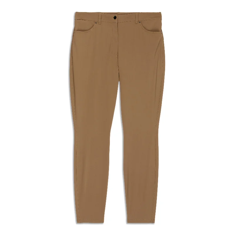 Pants for relaxing and working -City Sleek Slim-Fit 5 Pocket High-Rise Pant - Resale