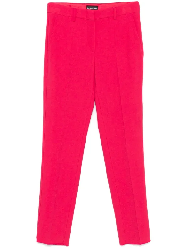 Pants for chic dinner parties -Emporio Armani Women's Trousers pink