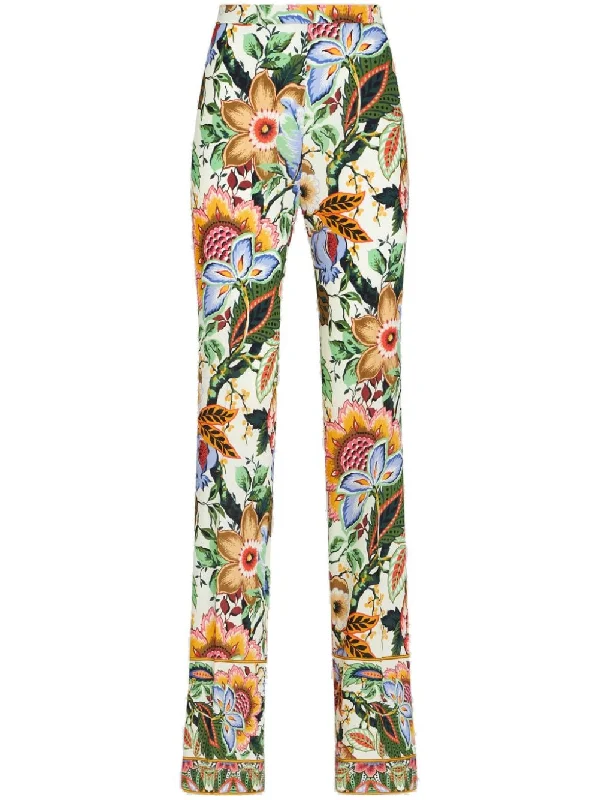 Pants for easy travel fashion -Etro Women's Trousers