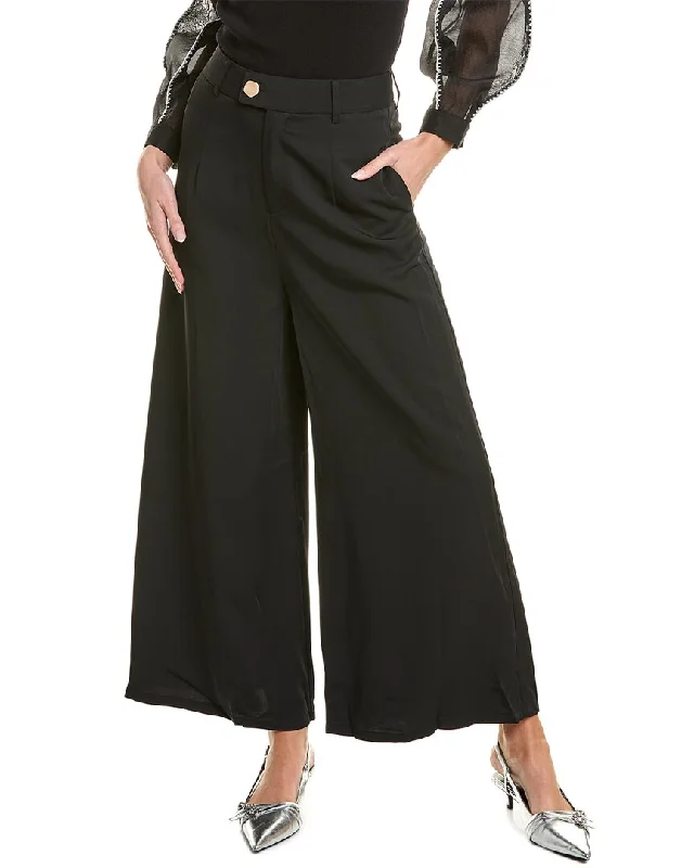 Pants for comfortable casual looks -Gracia Culotte Pant