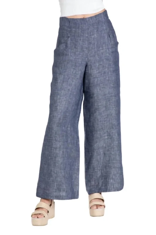 Pants for everyday casual looks -Hepburn Pant In Indigo