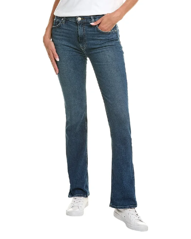 Pants for professional look -HUDSON Jeans Barbara Olympic High-Rise Baby Bootcut Jean