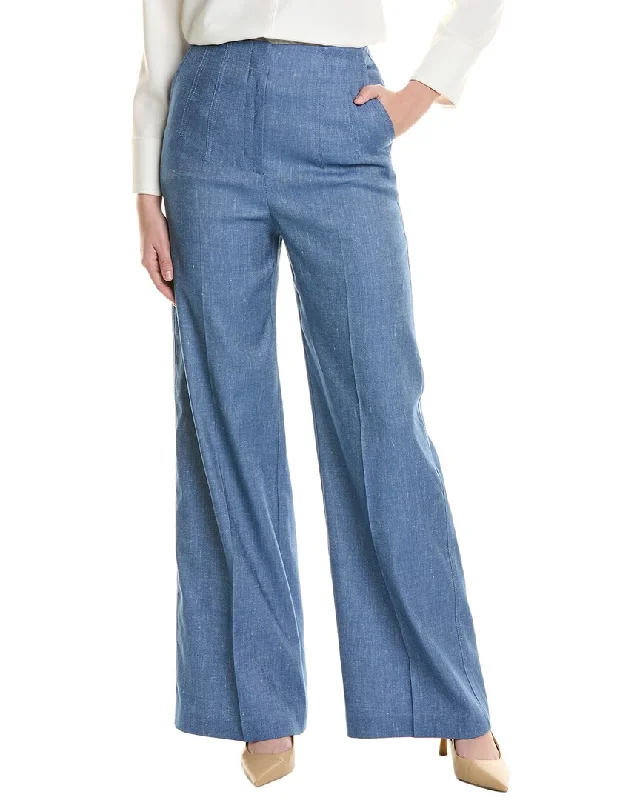 Pants for relaxed vacation looks -Hugo Boss Tasena Linen-Blend Pant