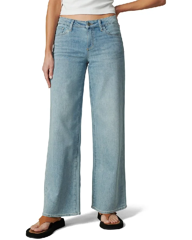 Pants for fashion-conscious women -JOE'S Jeans The Lou Lou Best Days Low-Rise Wide Leg Jean