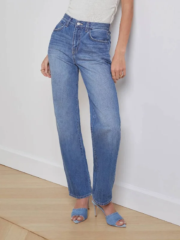 Pants for cozy evening looks -Jones Ultra High Rise Stovepipe Jean In Boyle