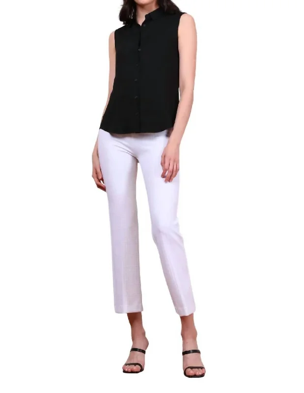 Pants for summer -Leo Pant In White