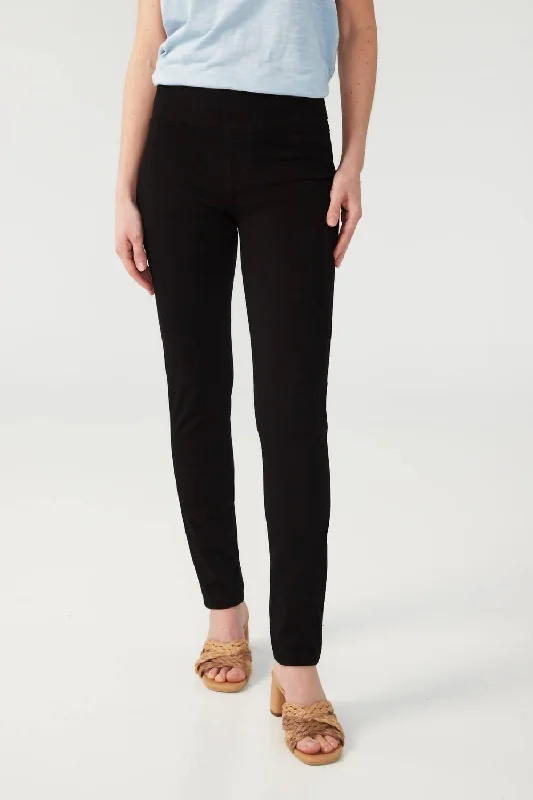 Pants for trendy office events -Love Slim Jegging Love Denim In Black