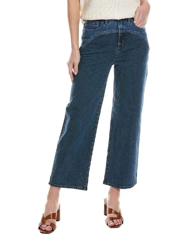 Pants for professional attire essentials -Madewell The Perfect Vintage Sonoma Wash Wide Leg Crop Jean