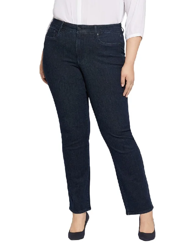 Pants for everyday casual looks -NYDJ Plus Marilyn Straight Jean