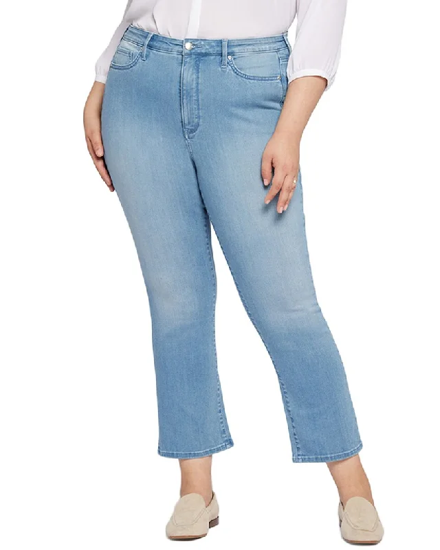 Pants for curvy women -NYDJ Plus Slim Lustre Bootcut Jean