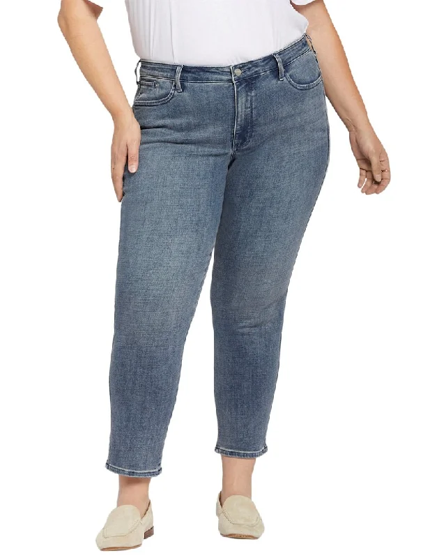 Pants for comfortable travel wear -NYDJ Plus Stella Tapered Skinny Jean