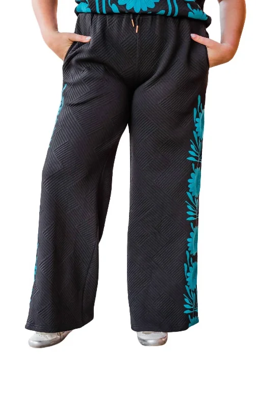 Pants for cozy home wear -Oakley Pant In Black