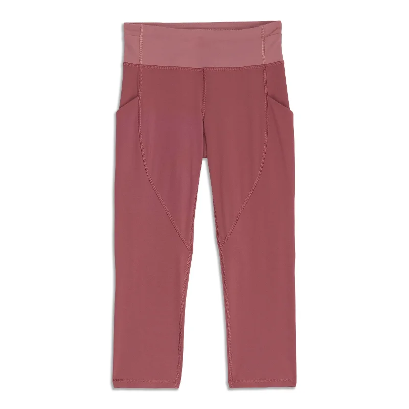 Pants for family road trips -Quick Feet Crop - Resale