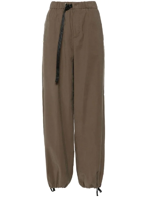 Pants for chic holiday fashion -Sand Women's Trousers