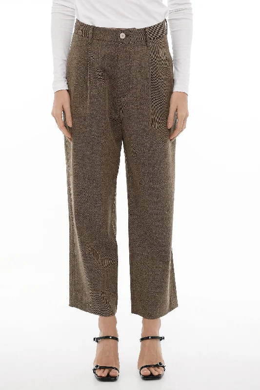 Pants for casual but stylish outfits -Sibel Saral Wool Blend FRITZ Single Pleat Pants