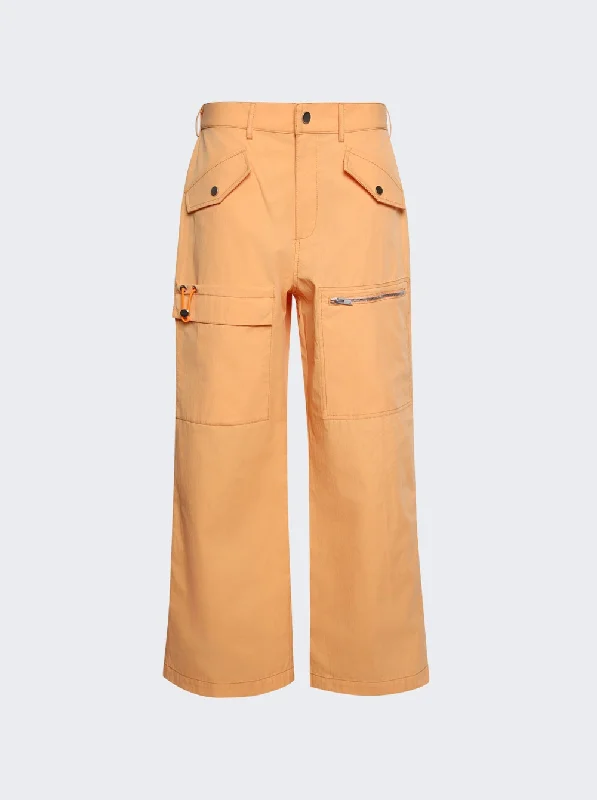 Pants for trendy work casual wear -Slouchy Pocket Pant