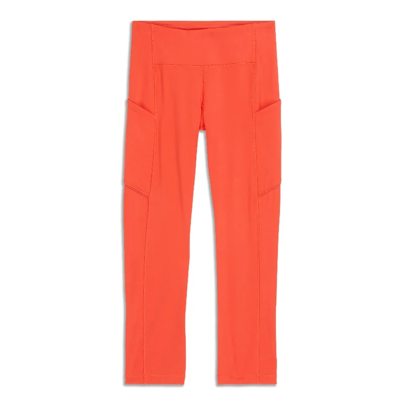 Pants for outdoor street style -Speed Up Crop - Resale