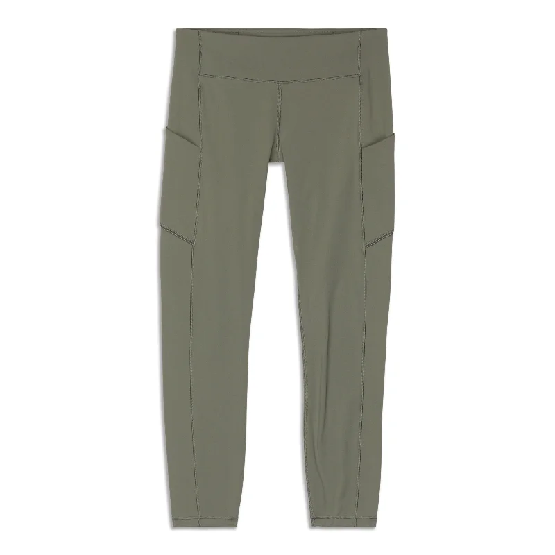 Pants for chic outdoor gatherings -Speed Up Mid Rise Legging - Resale