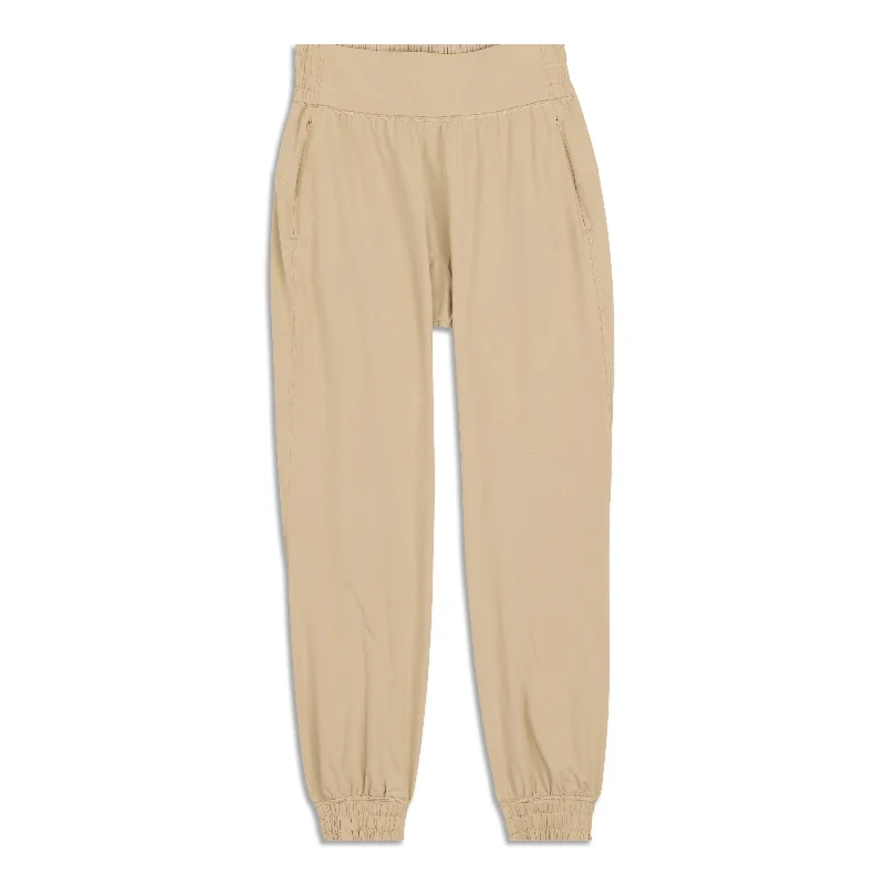 Pants for chic holiday gatherings -Sun Setter High Rise Jogger - Resale