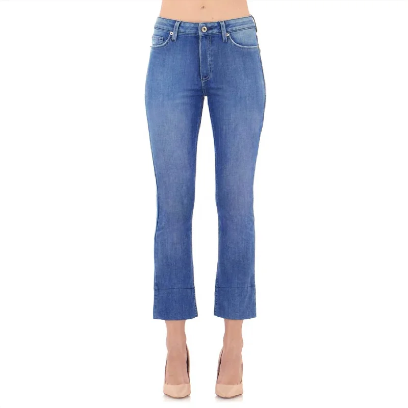 Pants for casual chic travel outfits -The Starlet Feelin Good In Blue