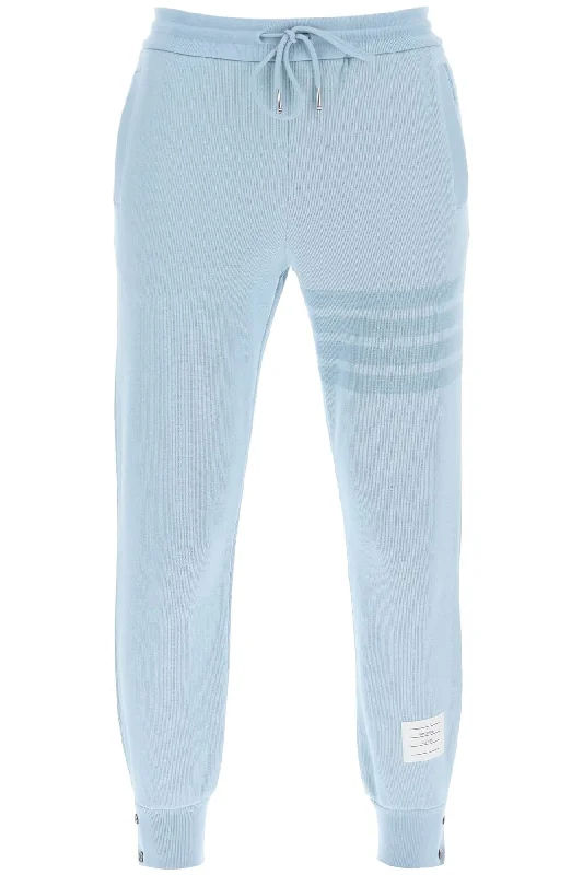 Pants for family-friendly events -Thom e Women's 4-Bar Joggers In Cotton Knit