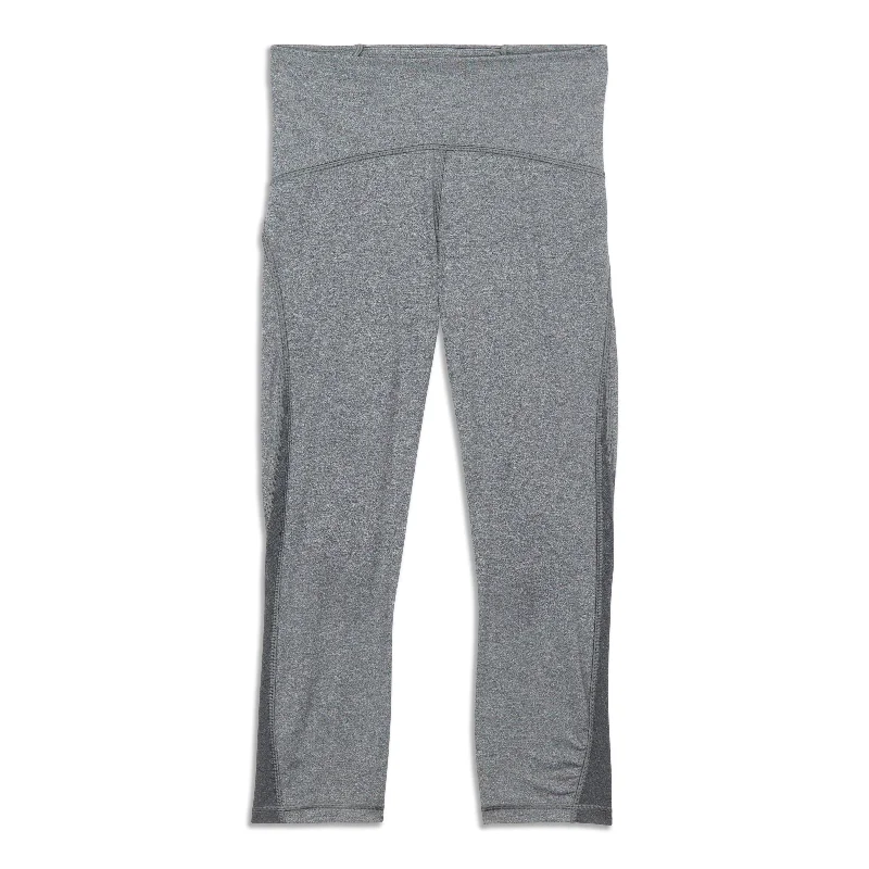 Pants for smart-casual streetwear -Train Times Crop - Resale