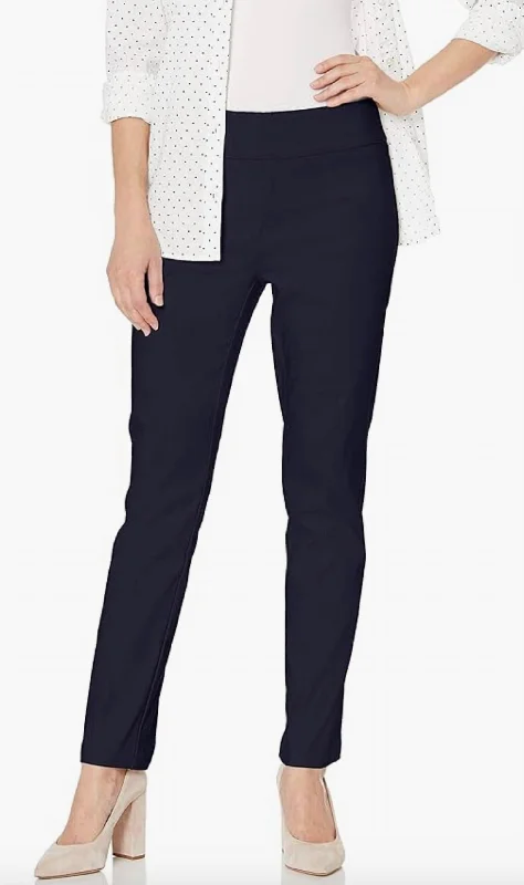 Pants for versatile styling looks -Tri Flatten It Ankle Pant In Ink