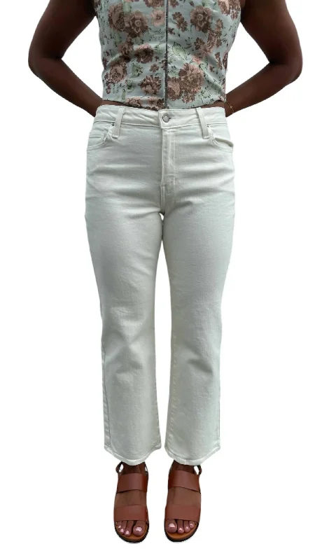 Pants for preppy looks -Venice Jean In Cream