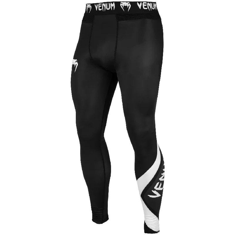 Pants for chic and functional wear -Venum Contender 4.0 Compression Tights - Black/Grey-White