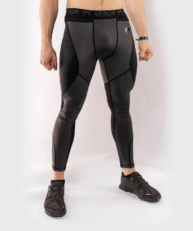 Pants for work dinners -Venum G-Fit Compression Tights - Grey/Black