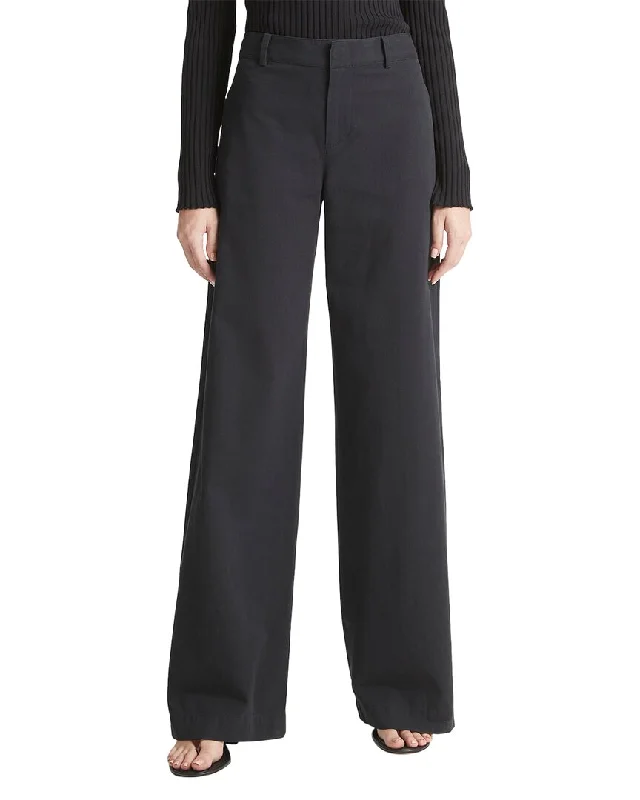 Pants for professional streetwear -Vince Wide Leg Pant