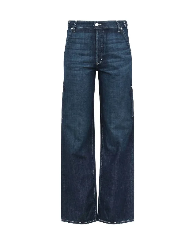 Pants for trendy weekend outfits -Women's Hope Utility Denim Pant In Zephyr